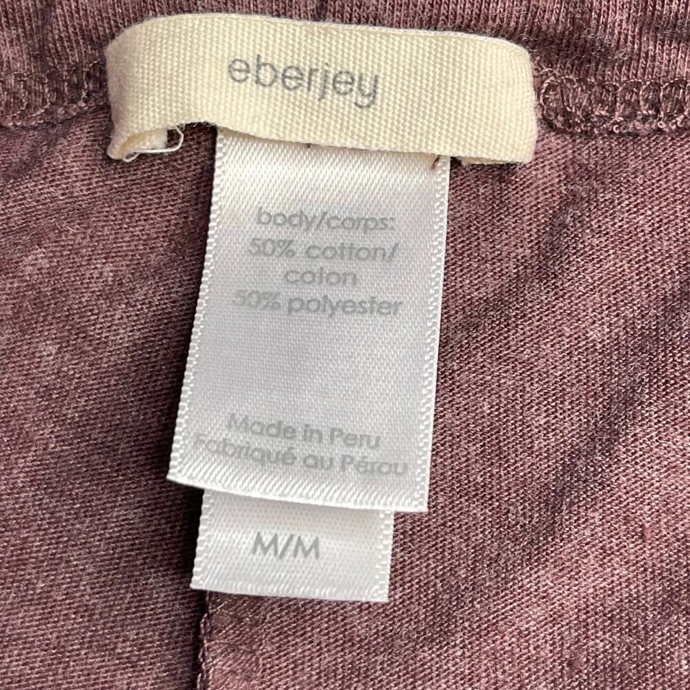Eberjey Heather Lounge Pants Slouchy size M sleepwear cuffed - Picture 5 of 5